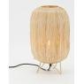 Raffia table lampshade