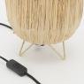 Raffia table lampshade