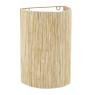 Raffia wall lampshade