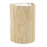 Raffia wall lampshade