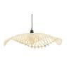 Natural bamboo ceiling lampshade