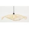 Natural bamboo ceiling lampshade