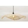 Natural bamboo ceiling lampshade