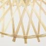 Natural bamboo ceiling lampshade