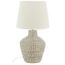 Amphora lamp in natural seagrass