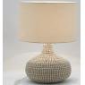 Ball lamp in natural rush