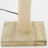 Pied de lampe en bois d'eucalyptus