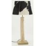 Pied de lampe en bois d'eucalyptus