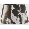 Lampshade in cow skin