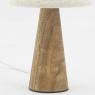 Lamp in paulownia wood