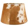 Lampshade in cow skin
