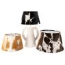 Lampshade in cow skin