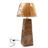 Lampshade in cow skin