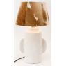 Lampshade in cow skin