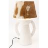 Lampshade in cow skin