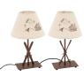 Metal lamps