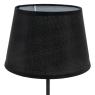 Metal and wood lamp