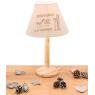 Paulownia table lamp