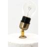 Lamp stand in papier mâché