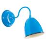 Wall light in lacquered metal