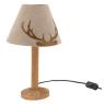 Pine table lamp