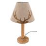 Pine table lamp