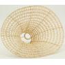 Lampshade made of woven rattan