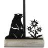 Lampe à poser en métal et coton