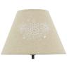 Lampe à poser en métal et coton