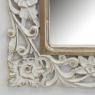 Miroir en manguier blanchi