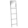 Ladder miror in metal
