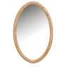 Mirror in natural fir wood