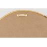 Natural rattan mirror