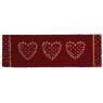 Door mat 3 hearts