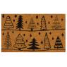 Coconut Fir tree door mat 