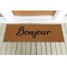 Big coco door mat - Bonjour