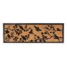 Coconut and latex bird doormat