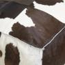 Cow skin pouffe