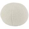  Ball cushion in teddy boucle fabric