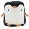 Pinguin pouf in velvet