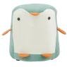 Pinguin pouf in velvet