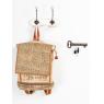 Cast iron key rack
