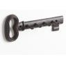 Cast iron key rack