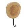 Teak wood coat hook - 1 hook