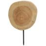 Teak wood coat hook - 1 hook