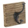 Coat hook in recycled wood