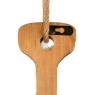 Oar-shaped coat hook