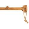 Oar-shaped coat hook