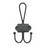 Set of 4 cast iron coat hooks
