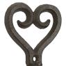 Cast-iron coat hooks